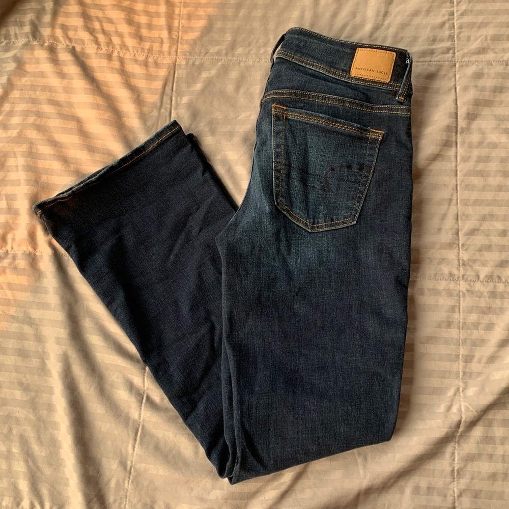 flare bottom jeans